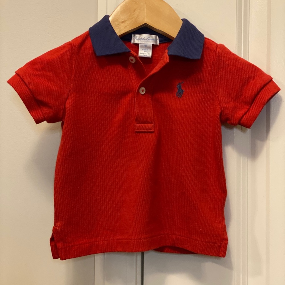Cotton Mesh Polo Shirt - Baby Boy